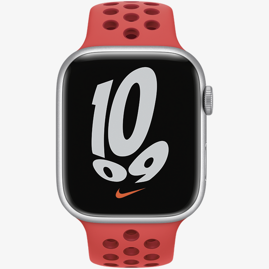Band 45mm Nike Sport Band Bright Crimson Gym — 3