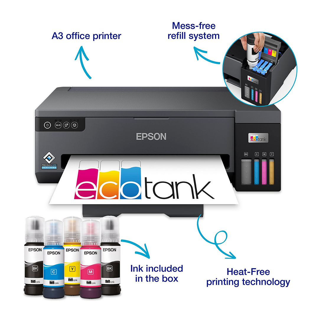 Epson L11050 L11050 A3+ Colour Ink jet with Ink Tank 4 colours Printer — 6