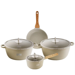 Pots and pans set WINNING STAR Die-Cast Alu Non-Stick Pan Cookware Set ST-5210