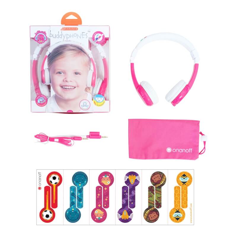 BuddyPhones Explore Foldable Volume-Limiting Kids Headphones — 2