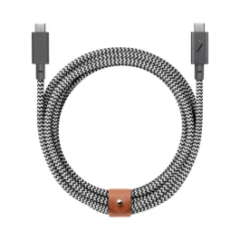 Cable Native Union Belt Cable USB-C to USB-C Zebra 2.4M 240W — 2