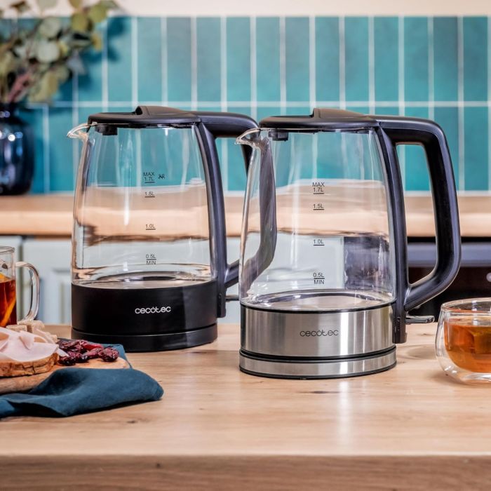 Cecotec 00169 Borosilicate glass kettle ThermoSense 320 1.7L 2200W — 8