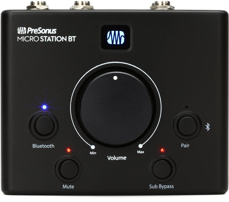 PreSonus Micro Station BT 2.1 Monitor Controller with Bluetooth — 2