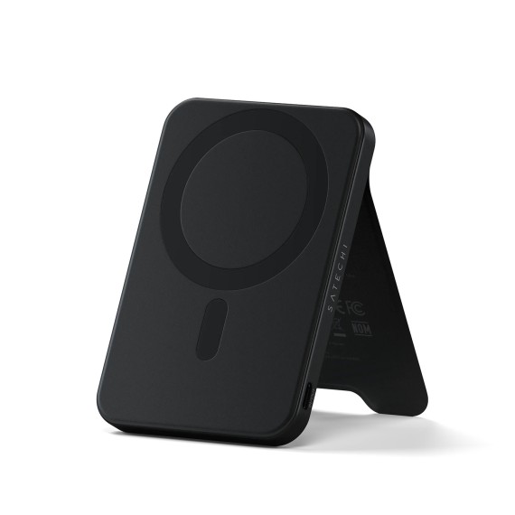 Power bank SATECHI OntheGo 5000mAh Magnetic Qi2 USB-C PD witch Stand ST-B5Q2SK — 2