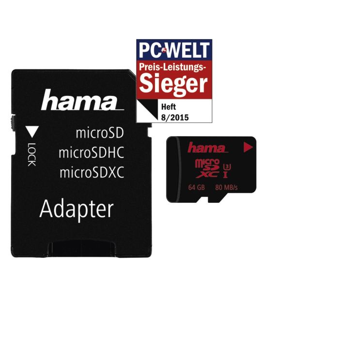 microSDXC UHS Class 3 UHS-I 123979 — 2