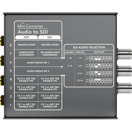 Blackmagicdesign Mini Converter Audio to SDI2 — 2