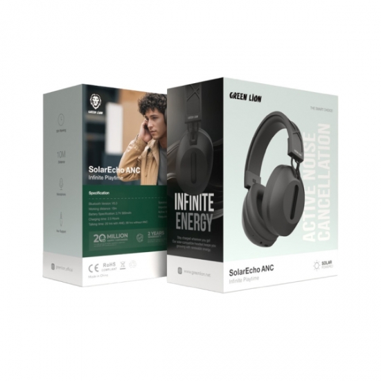 Lion SolarEcho ANC Headphone — 2