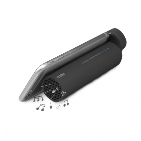 SBS Power Bank 2200 mAh 1 USB 1.0A with Speaker TEBB2200SPK — 2
