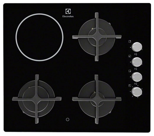 Built-in combination glass gas cooktop Electrolux EGE6182NOK — 7