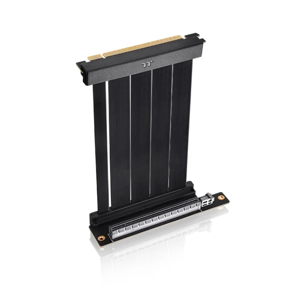 Thermaltake PCI-E 4.0 Dual 90 Degree Riser Cable 130mm