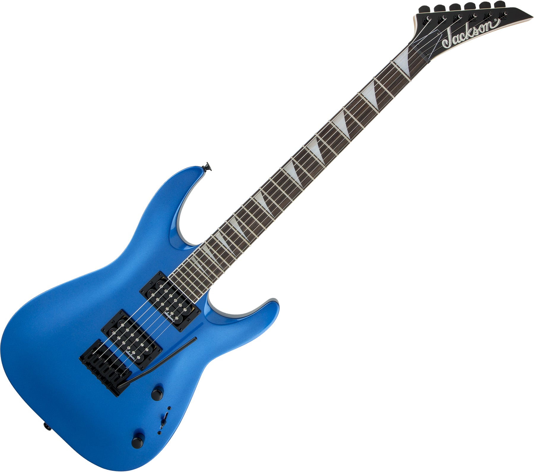 Jackson JS22 DKA AH FB MBL electric guitar — 3