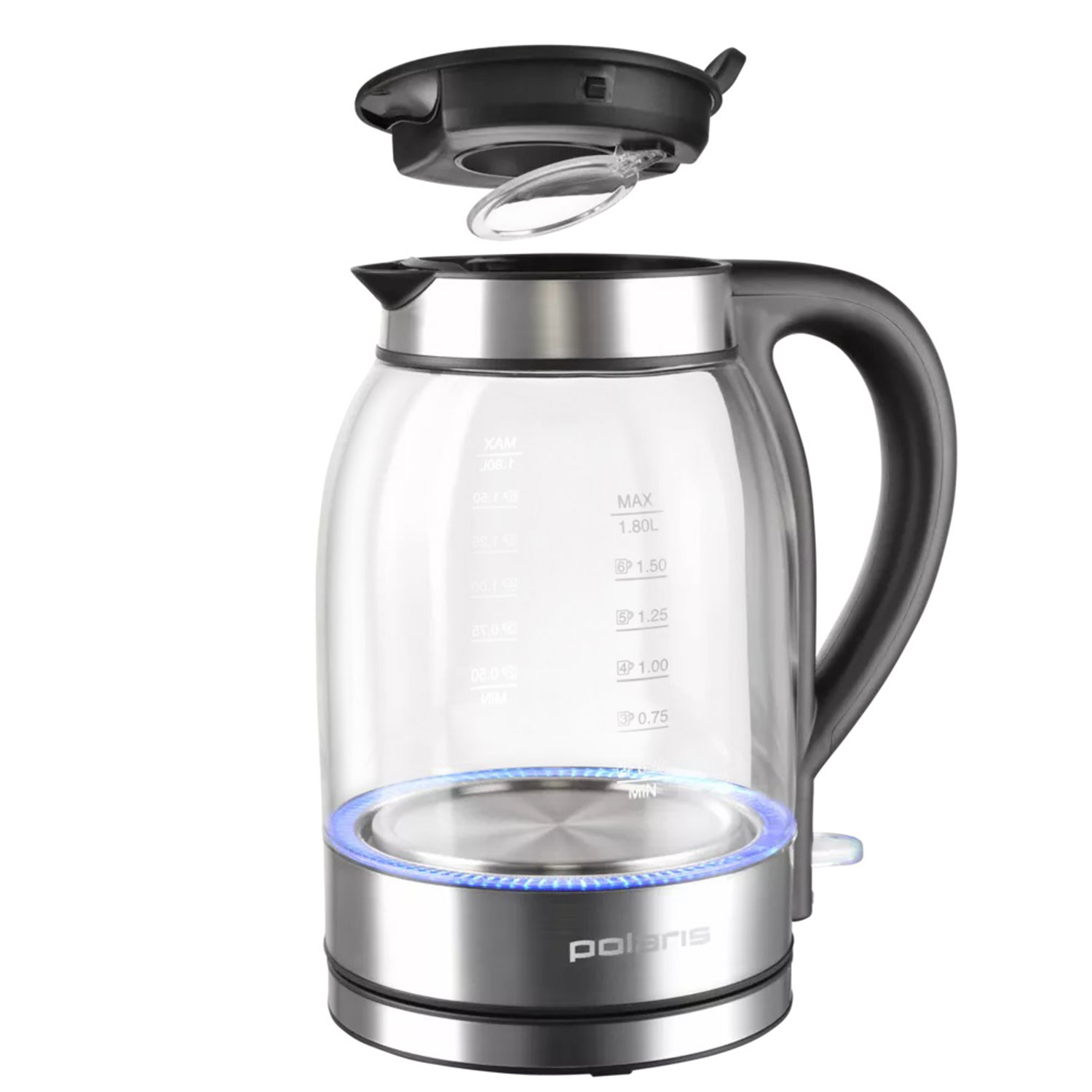 Electric kettle POLARIS PWK 1739CGL STEEL — 2