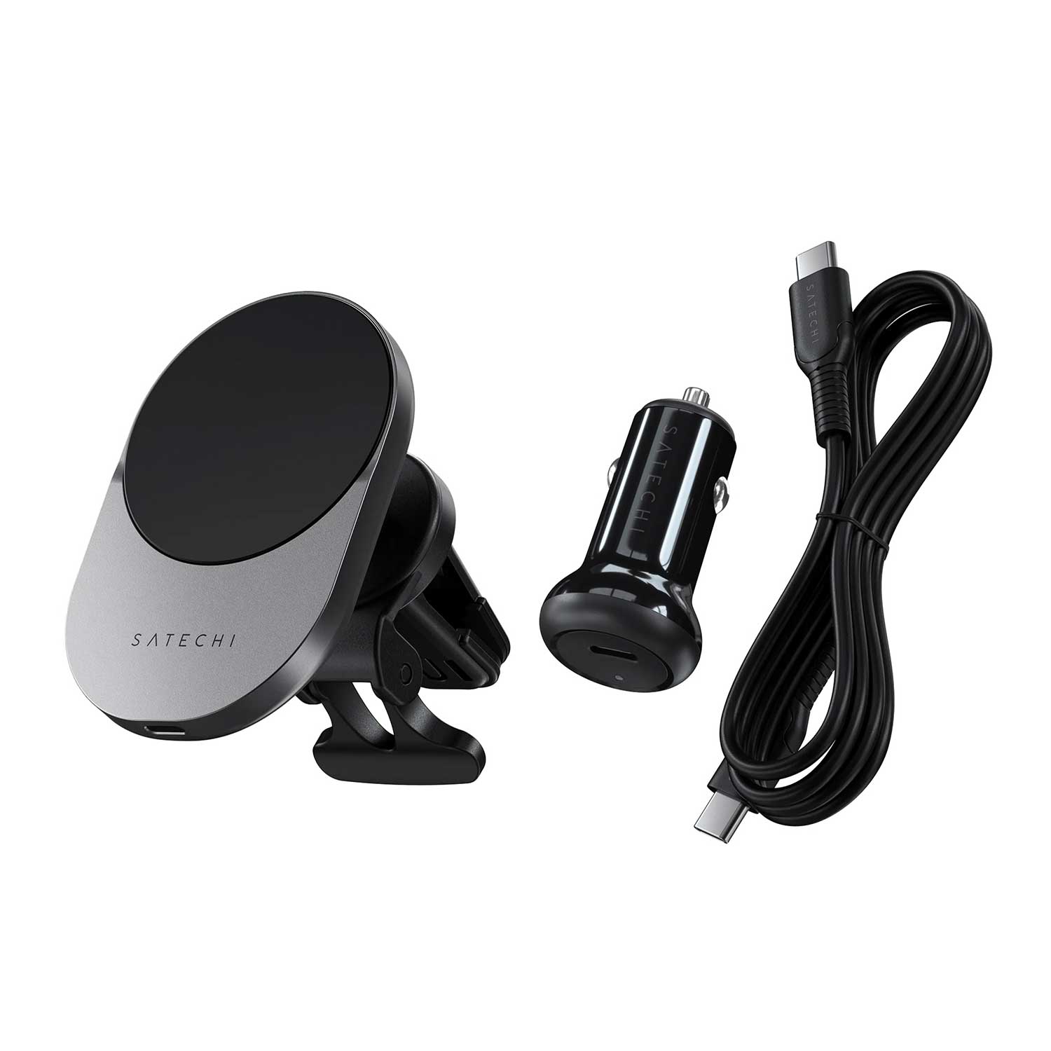 Car charger SATECHI Qi2 Wireless Car Charger ST-Q2CCM — 4