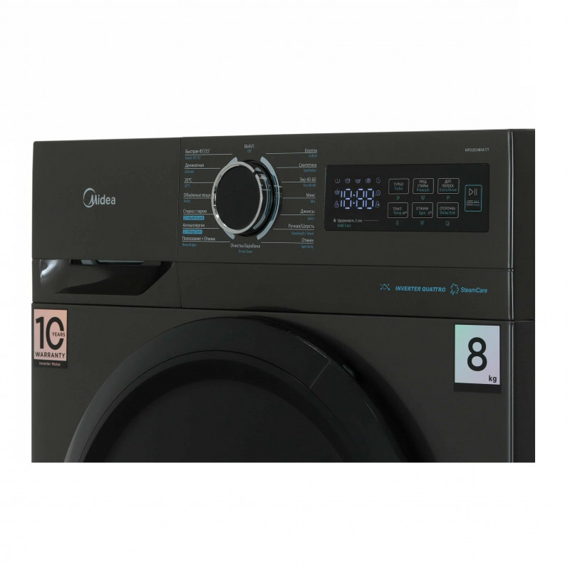 Washing machine Midea MIDEA MF01814BS47 T 8kg — 3