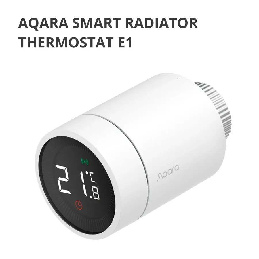 AQARA Smart Remote Control Radiator Thermostat E1 — 2