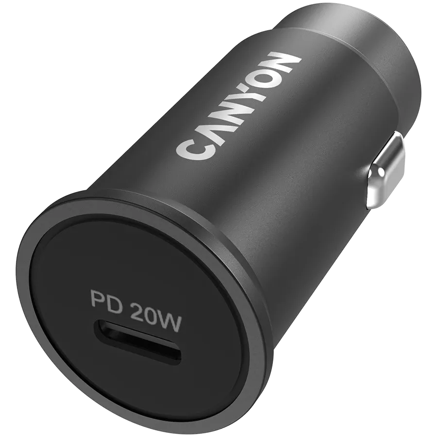 CANYON Car Adapter C-20 USB-C USB Type C 20W — 3