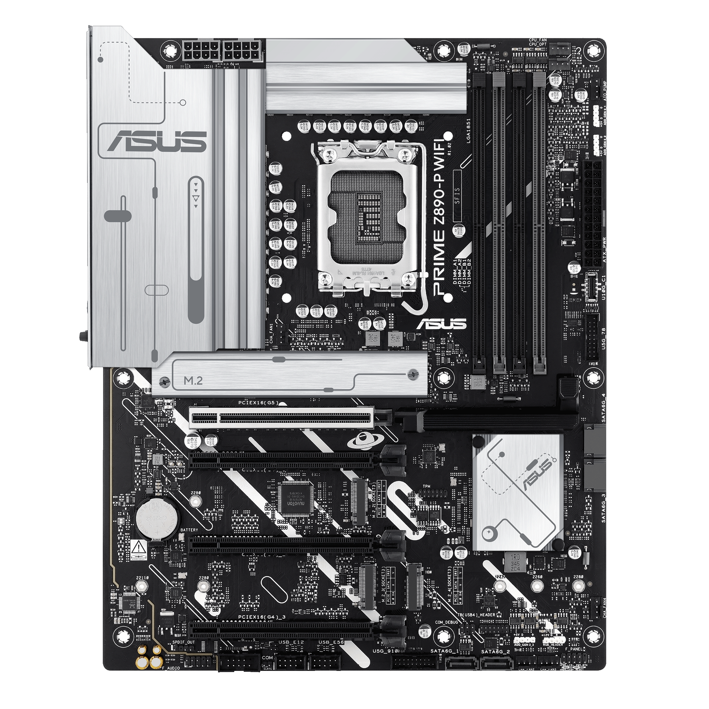 Prime Z890-P WiFi iZ890 1851s DDR5 ready — 2