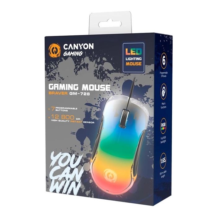 Canyon CND-SGM728 Gaming Mouse BLK — 5
