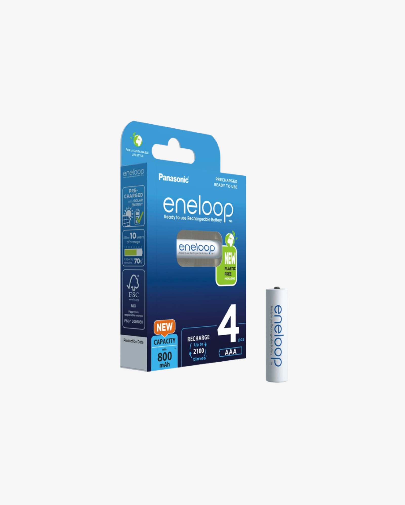 Аккумуляторы Panasonic BK-4MCDE 4BE — 2