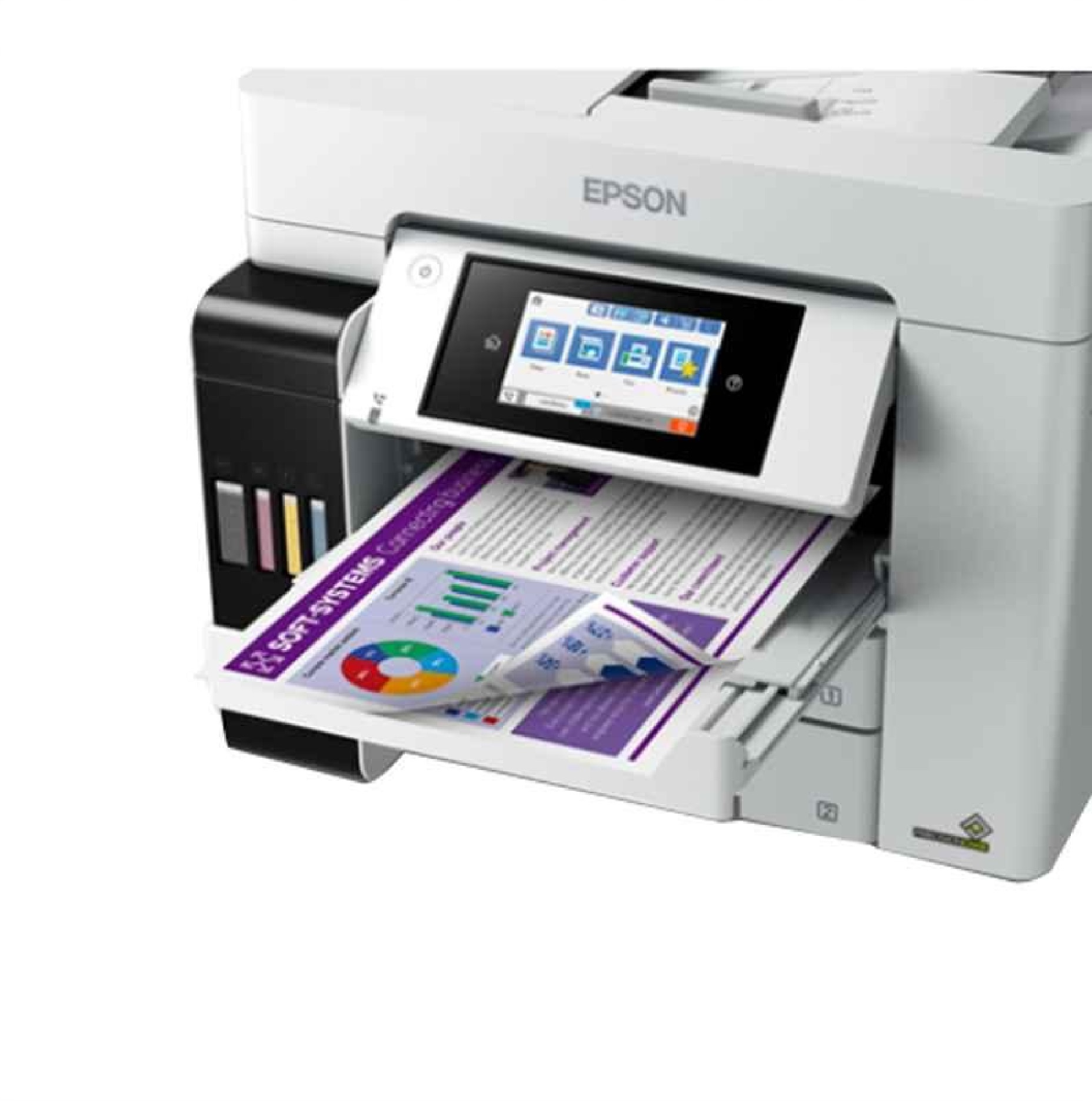 Epson L6580 EcoTank L6580A4 MF Colour Ink jet with Ink TankHigh performance printing Print Copy Scan FAX ADF — 5