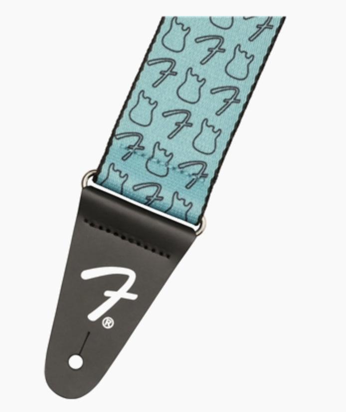 Fender Icon Headstock Telecaster Guitar Strap — 2