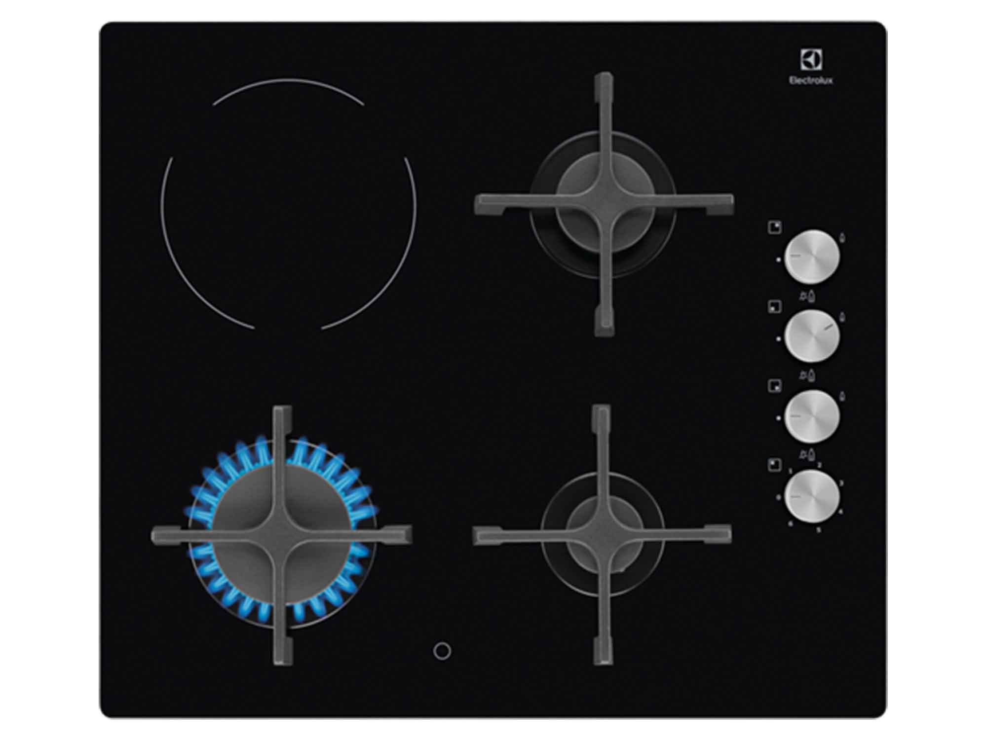 Electrolux EGE6182NOK built-in combined glass gas hob — 2