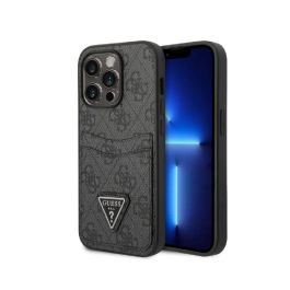 Case iPhone 14 Pro Guess Double Card Triangle Hard Case