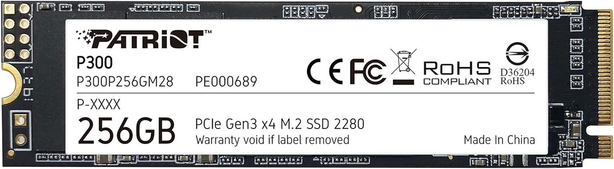 Patriot P300 M.2 NVMe P300P256GM28