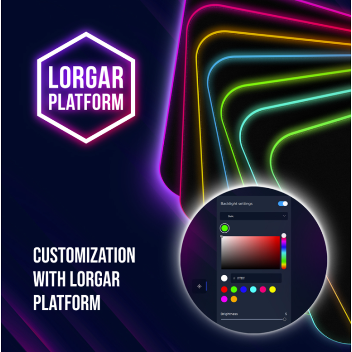 Lorgar Steller Mouse pad 919 900mm x 360mm x 3mm LRG-GMP919 — 8