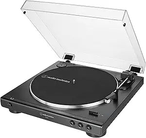 Audio-technica AT-LP60XBK Fully Automatic belt drive turntable player