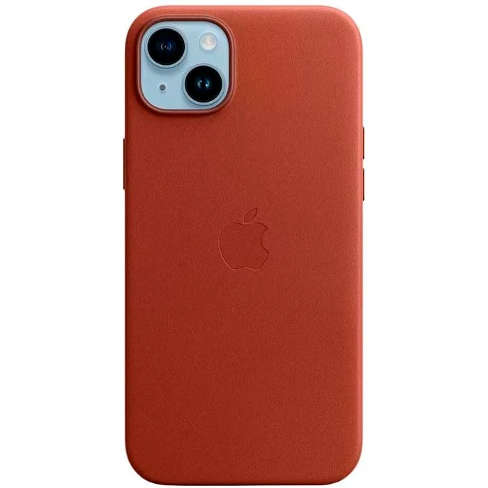 Leather Case with MagSafe Umber for iPhone 14 Plus — 2