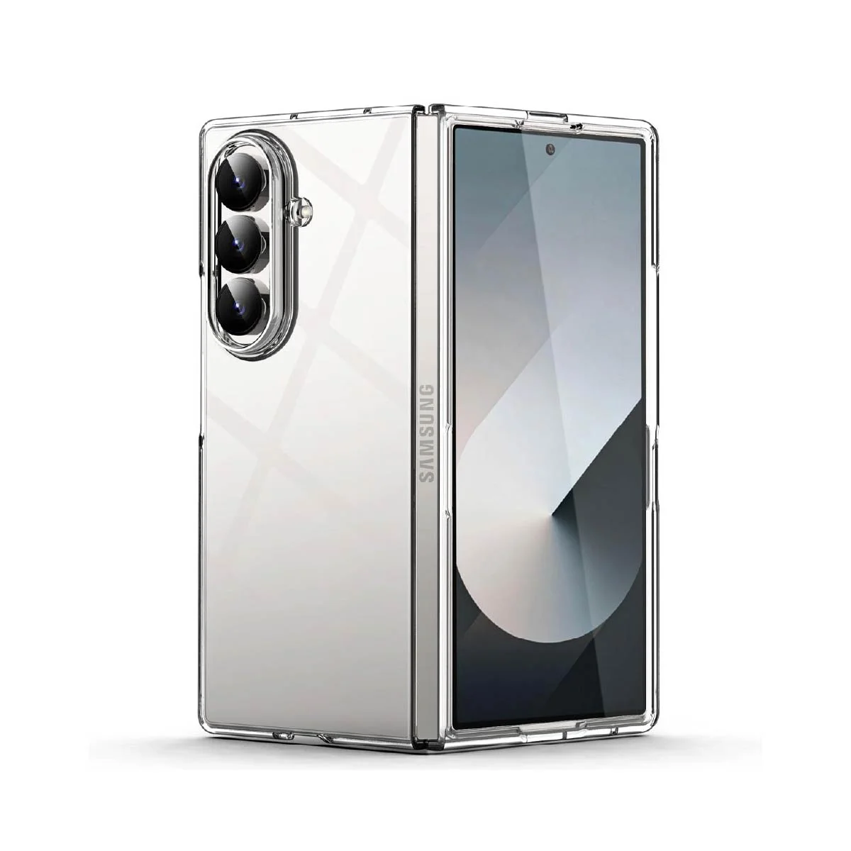 Galaxy Z Fold 7 Clear Grip Case — 2
