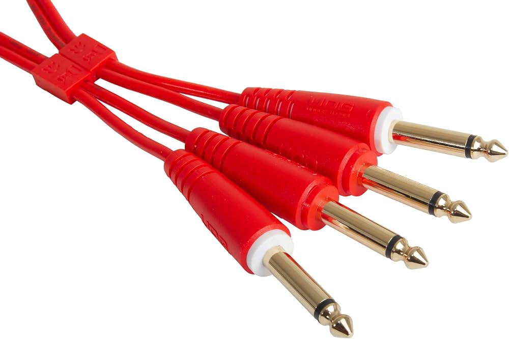 UDG U97004RD Ultimate Audio Cable Set Jack Jack Straight — 2
