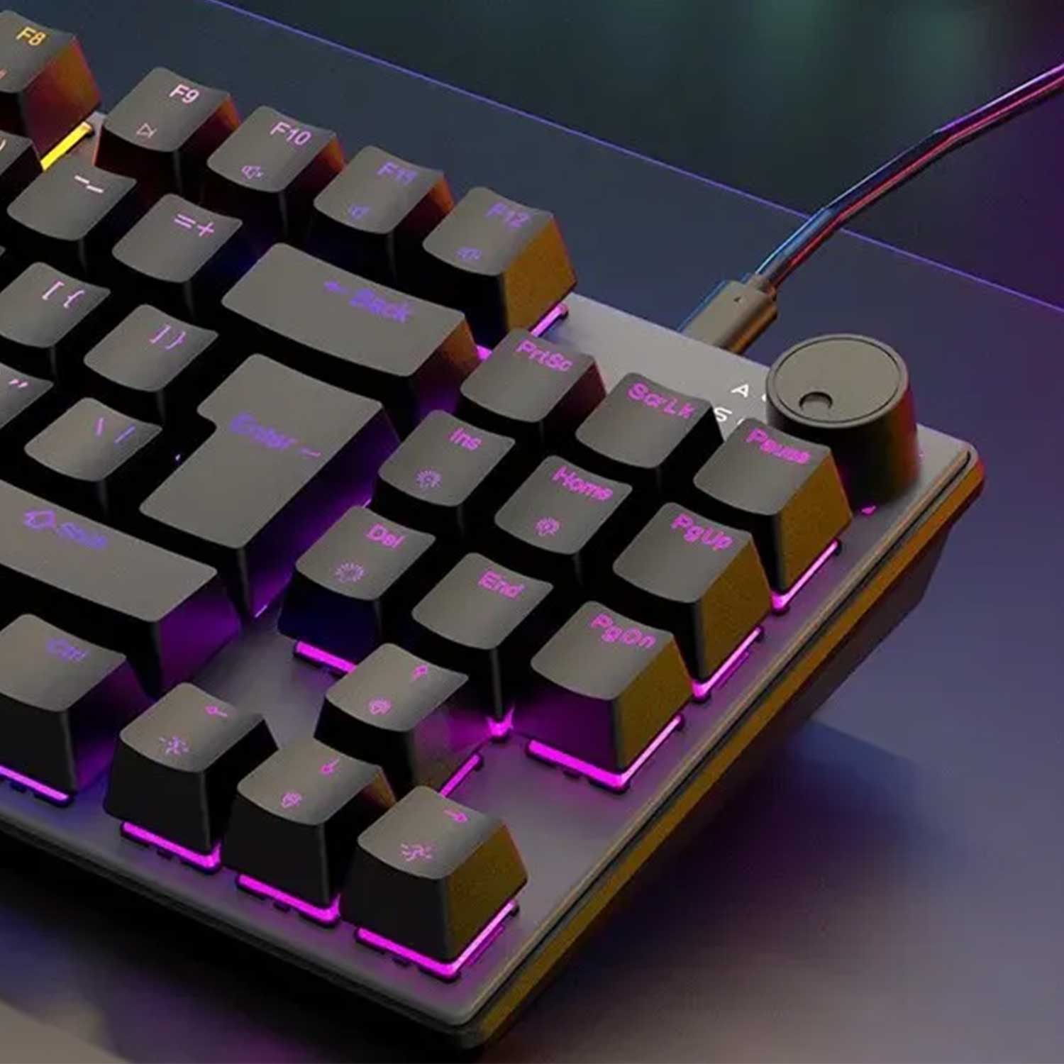 Keyboard MEETION 80% Hot-swap Wired Mechanical RGB Gaming RU MT- Pro MT-MK008 — 8