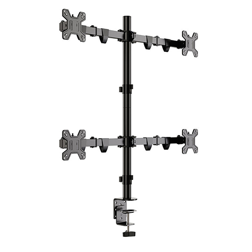 KALOC DW240-J Multiple 4 LCD Monitor Stand 17-27 — 2