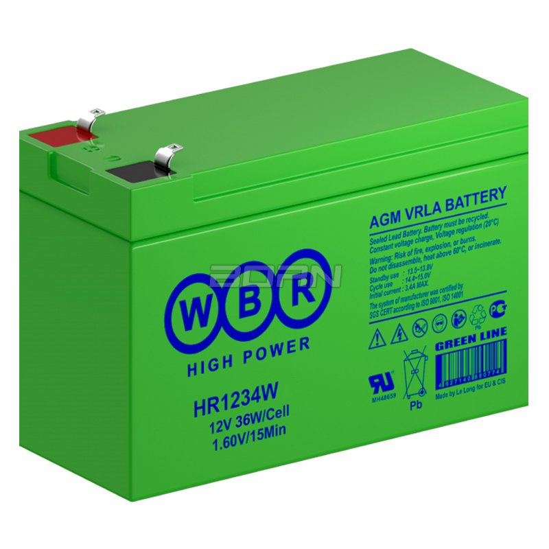 UPS Battery WBR HR1234W 12V 9Ah