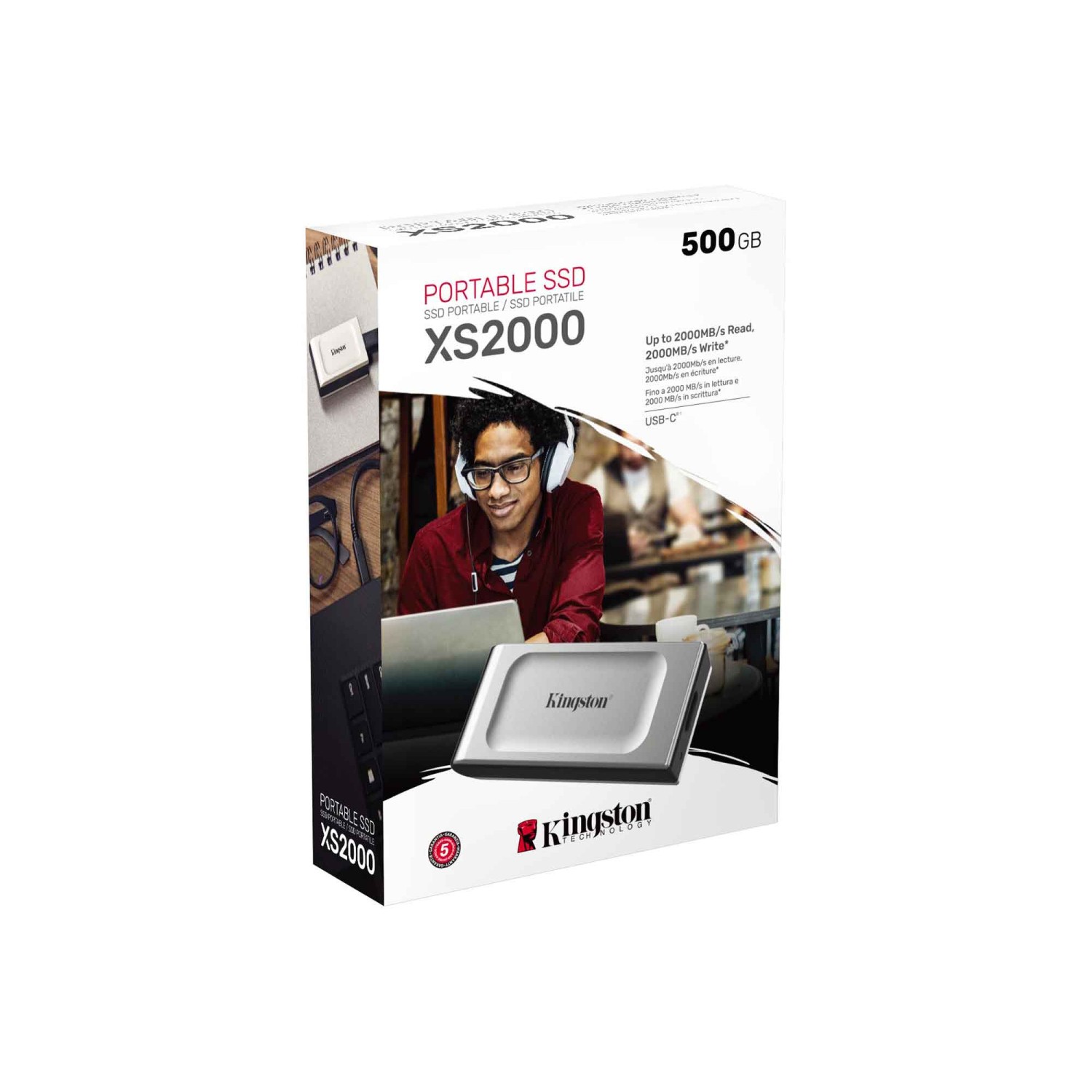 External SSD KINGSTON SXS2000 1000G — 3