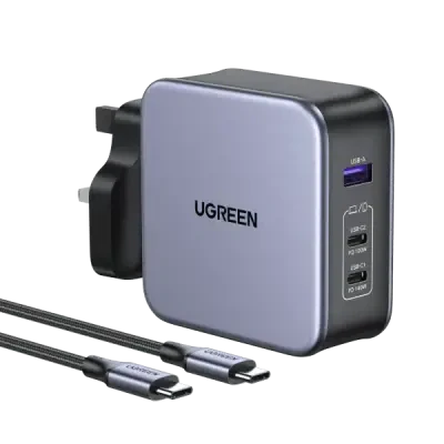 UGreen Nexode 3 Port Gan Fast Charger 90549 140W — 2