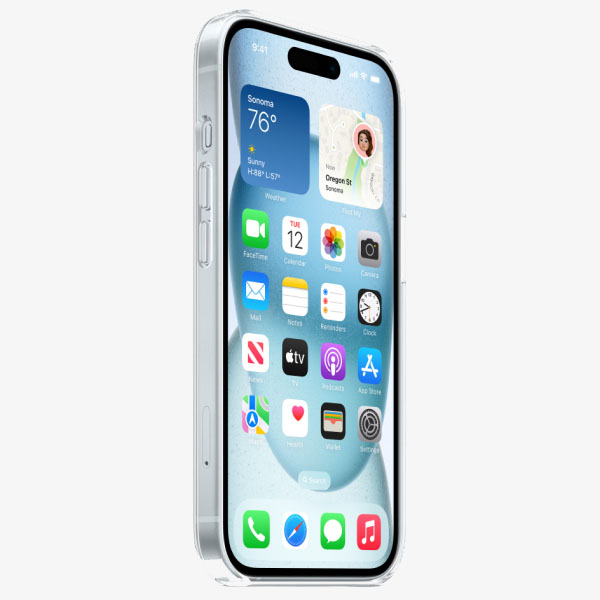 Cover for iPhone 15 Clear Case with MagSafe — 2