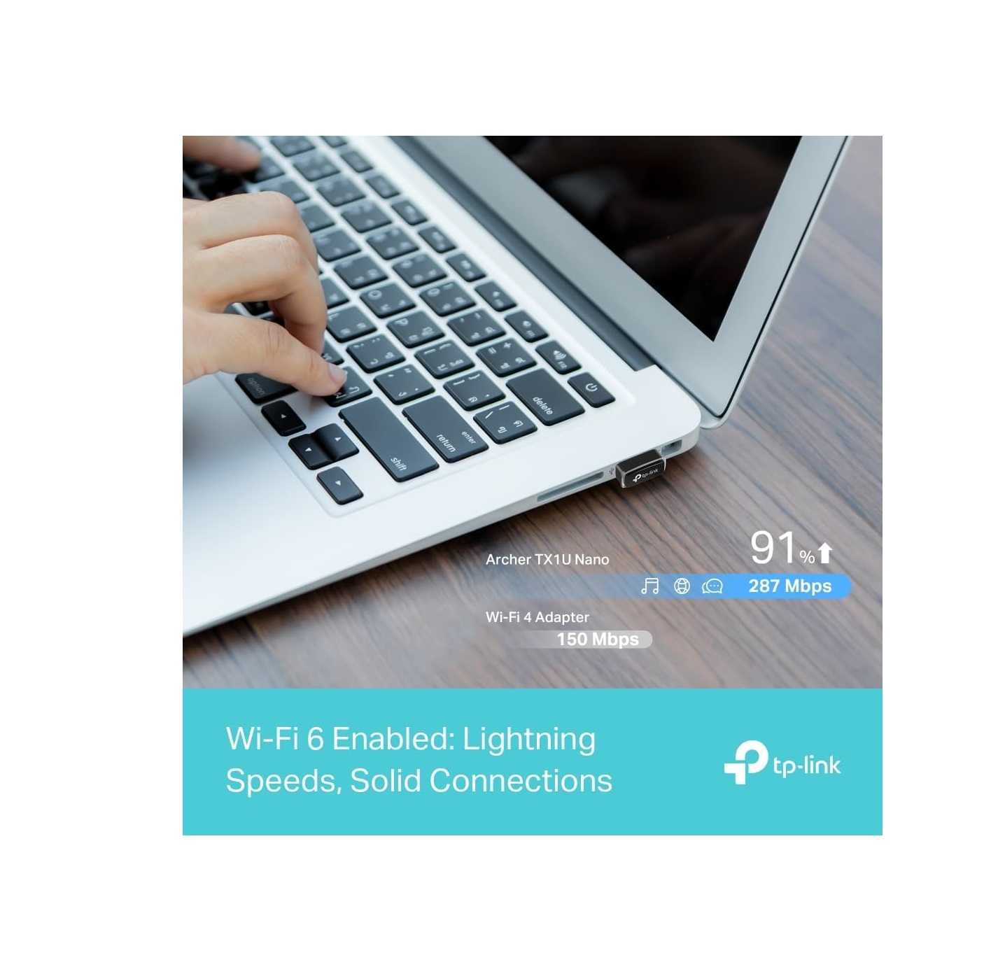 WiFi-адаптер TP-Link Archer TX1U AX300 — 3