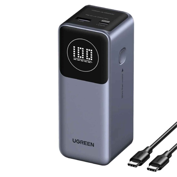 Power bank UGREEN PB724 12000mAh Magnetic Wireless 100W USB-C 35526 — 2