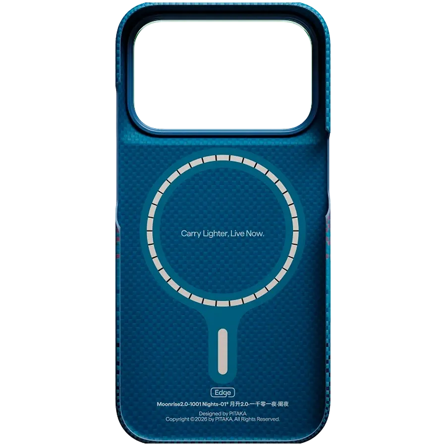 PITAKA Case Moonrise Nights with MagSafe for iPhone 18 Pro — 2