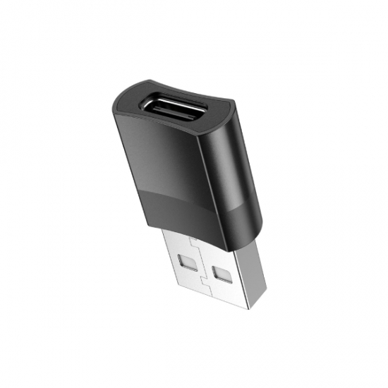 Hoco USB Male to Type-C female USB2.0 Adapter UA17 — 2