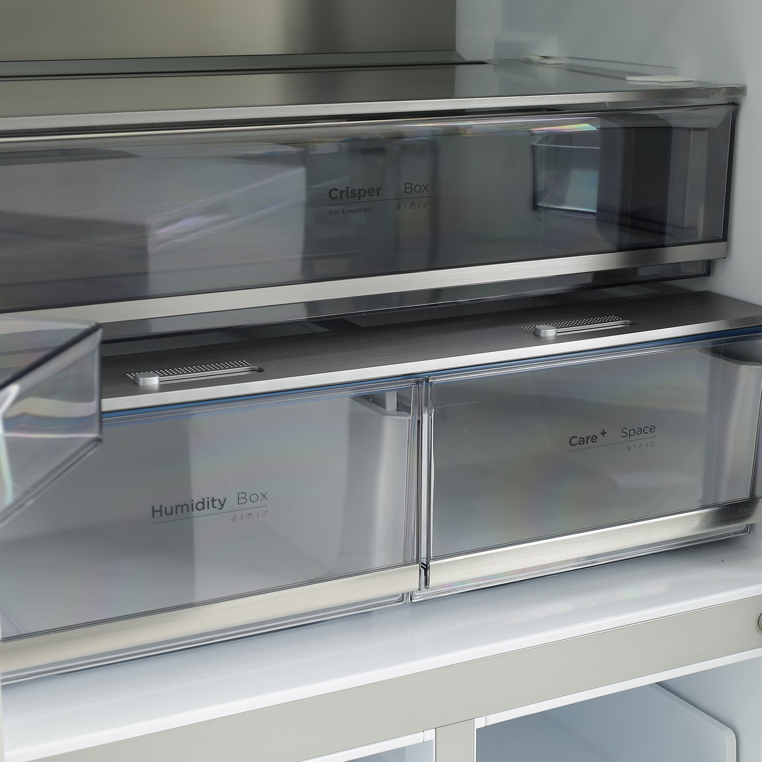 Refrigerator HOFFMANN HR510NFCD- -GLASS — 7