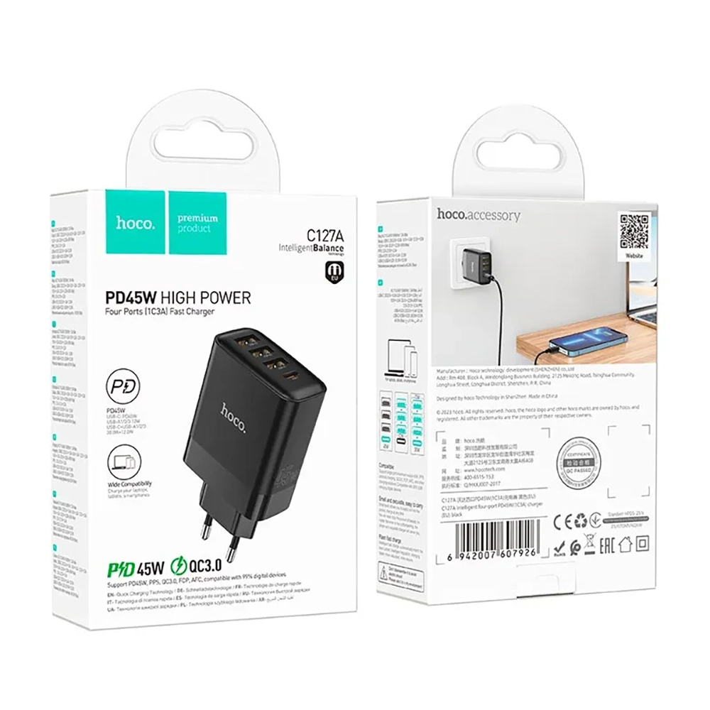 Hoco Charger C127A 45W — 2