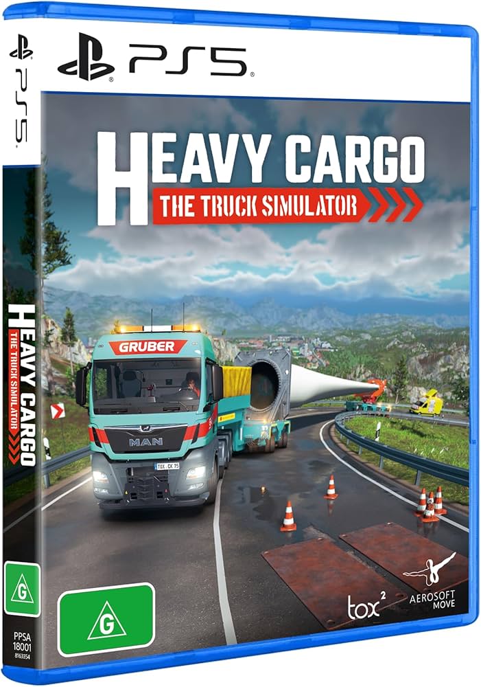 PS5 Disc Heavy Cargo The Truck Simulator — 2