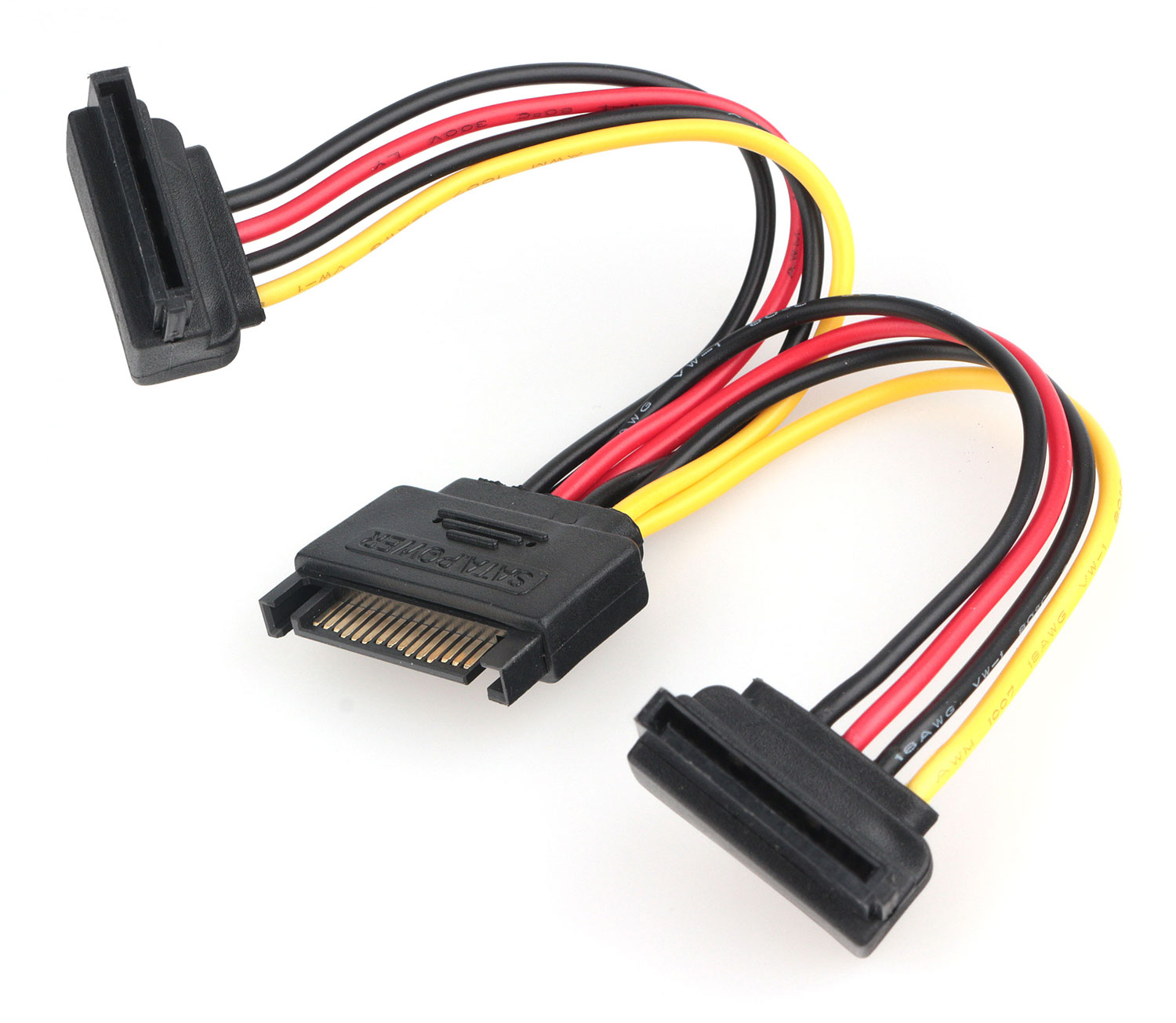 Gembird CC-SATAM2F-02 SATA to 2x SATA power cable — 4