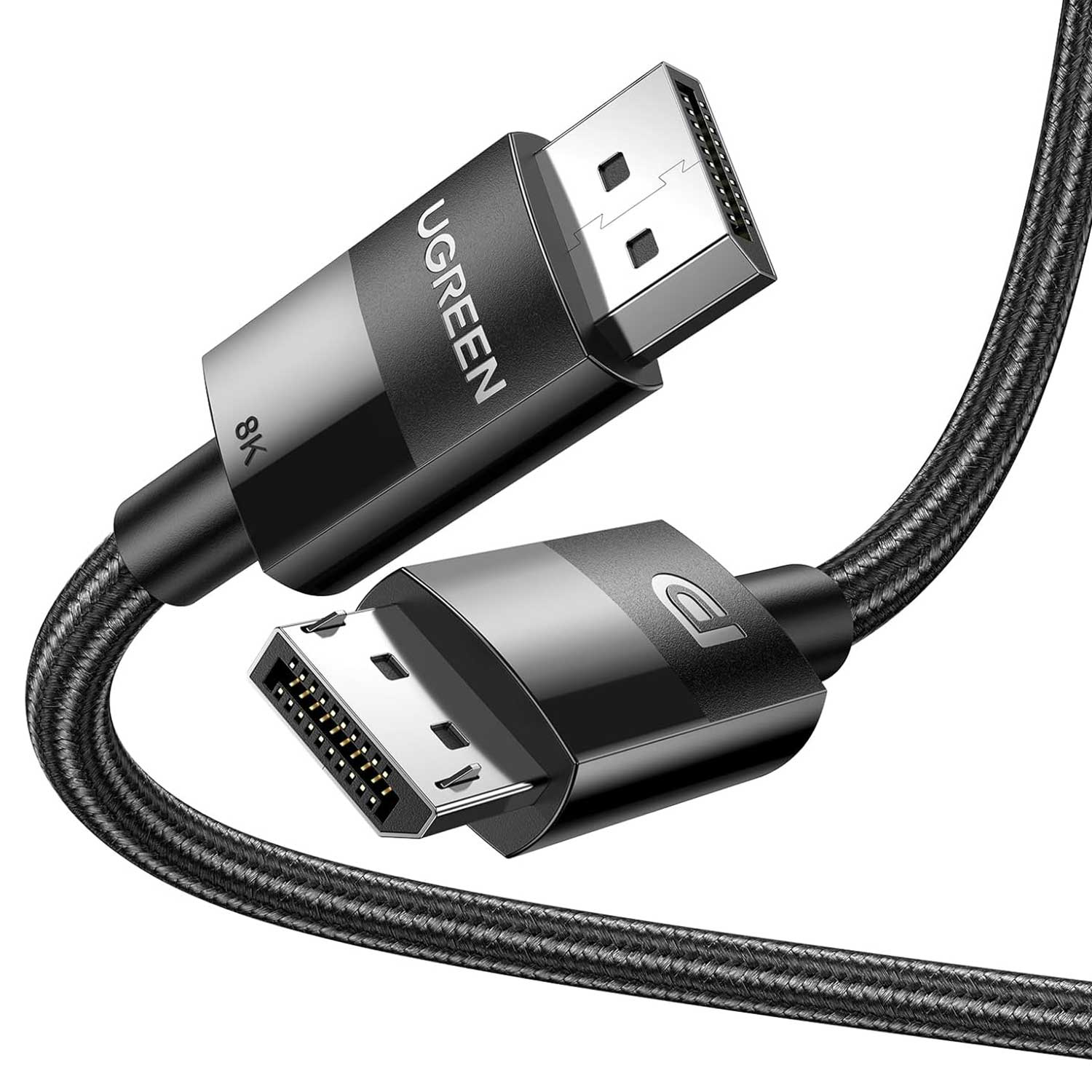 Cable UGREEN DP to DP 8K60Hz BK 80394 — 3