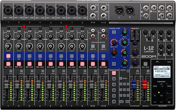 Zoom L12 Live Track Mixer — 2