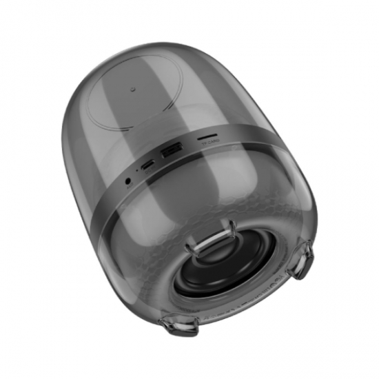 Hoco Speaker BS58 Crystal Colorful Luminous BT Speaker Magic Night